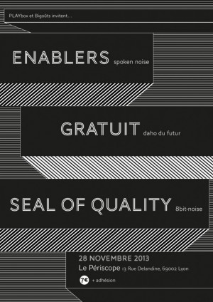 ENABLERS, GRATUIT, SEAL OF QUALITY